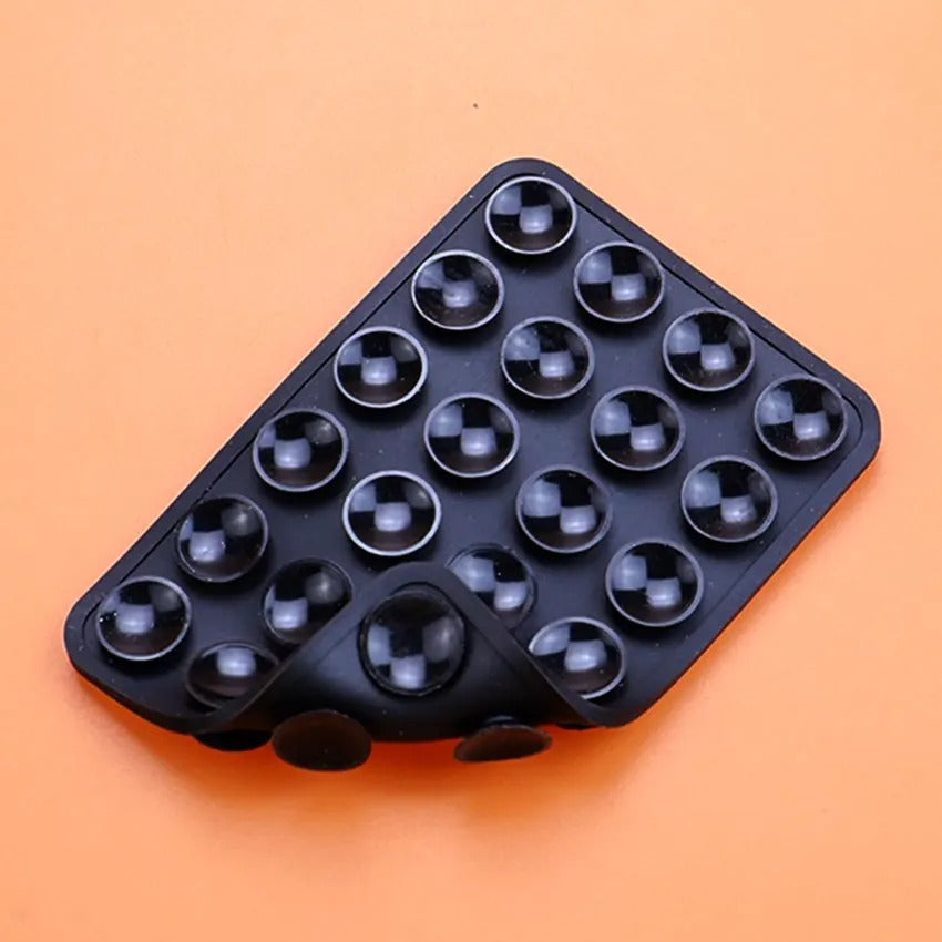 2pcs Double-Sided Silicone Phone Wall Mount with Suction Grip - CartRare