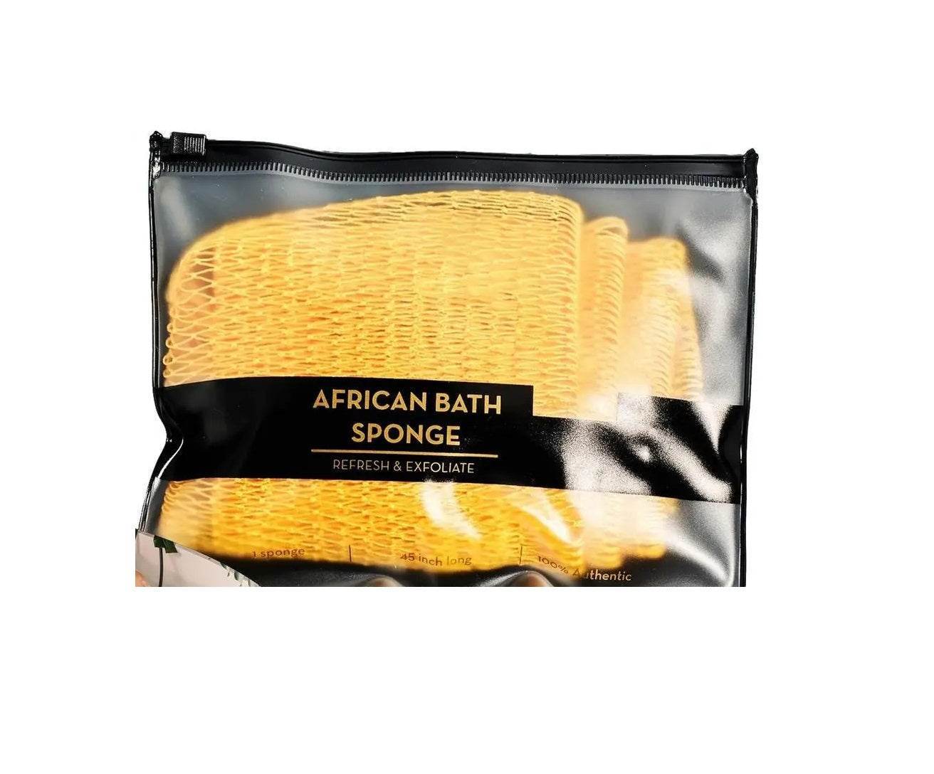 African Net Body Exfoliator & Reusable Bath Sponge - CartRare
