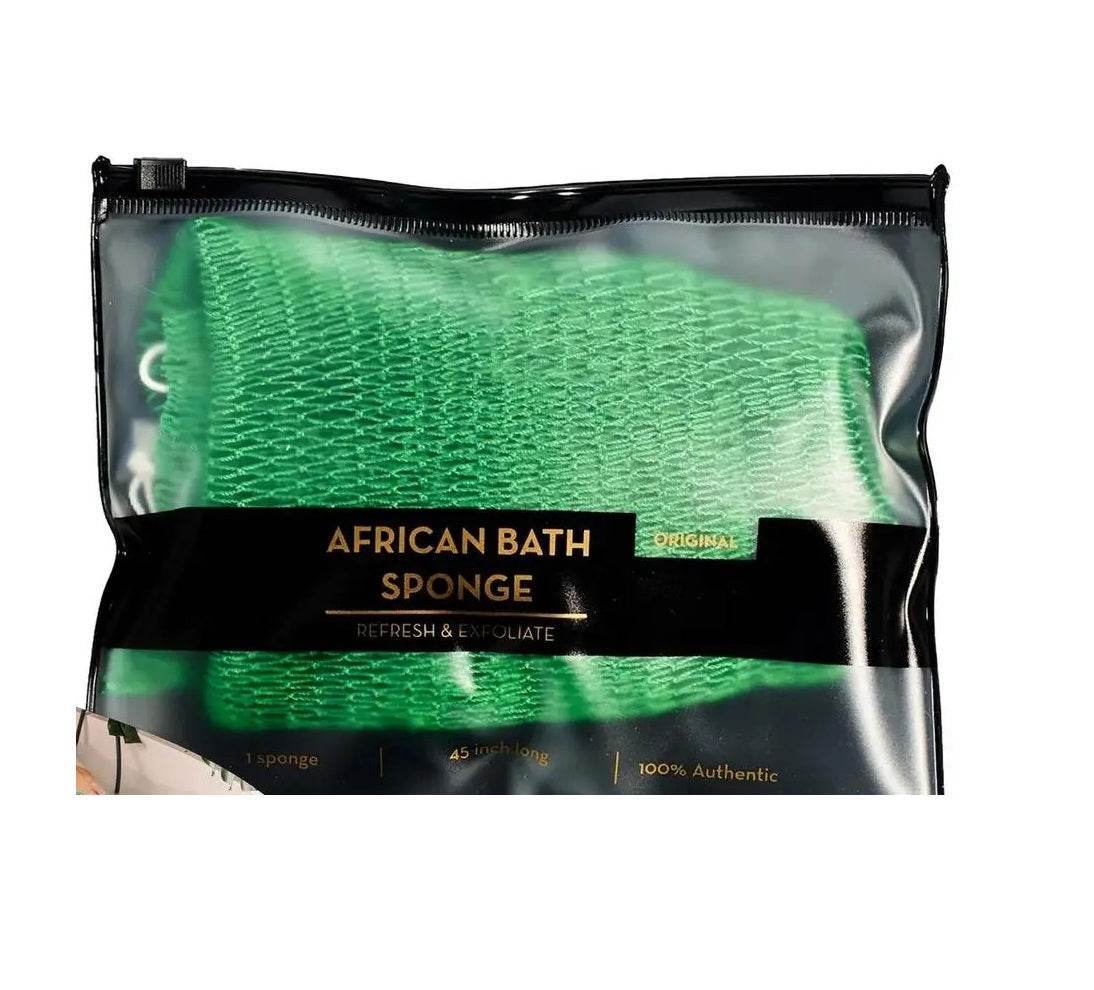 African Net Body Exfoliator & Reusable Bath Sponge - CartRare