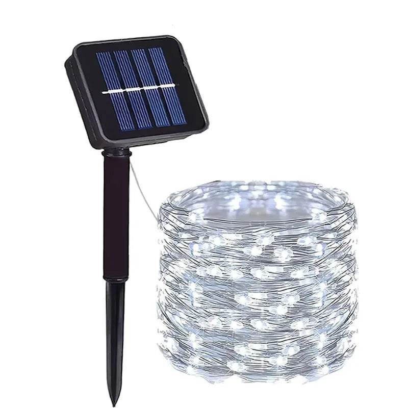 Solar Fairy String Lights Outdoor Waterproof - CartRare