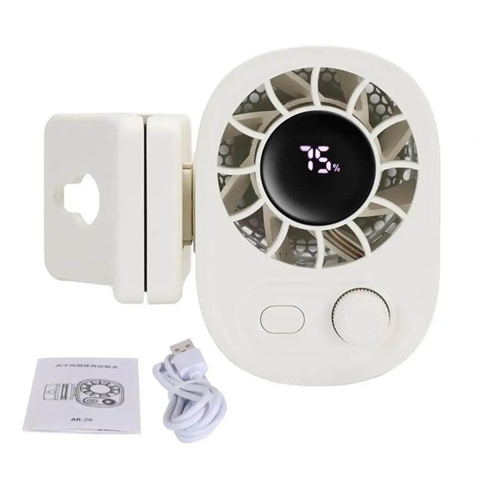 Chill Anywhere: USB Rechargeable Cooling Fan - CartRare