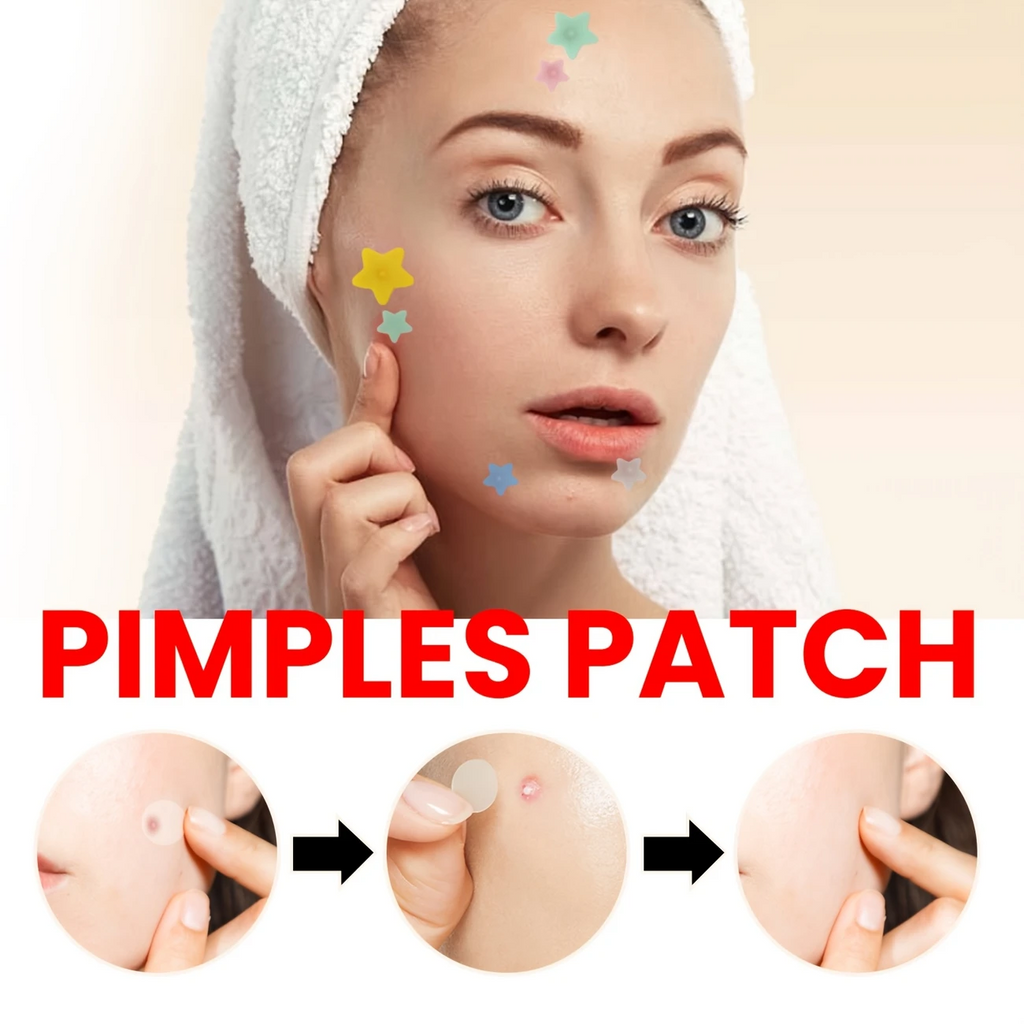 Pimple Patch Acne Dots Heart, Star, Flower & Round Shapes - CartRare